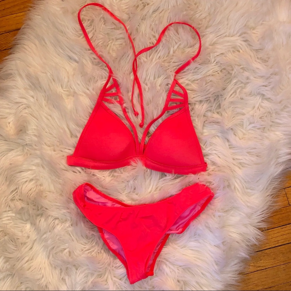 PINK Bikini top & bottoms